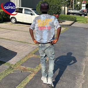 เสื้อยืดผ้าฝ้ายพิมพ์ลายกราฟิกสำหรับผู้ชายเสื้อยืดผ้าฝ้ายผ้าฝ้ายพิมพ์ลายเสื้อยืดโอเวอร์ไซส์ - Product Image 1