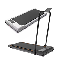 Tapis de marche électrique sous le bureau, tapis de course pliable portable pour la maison et le bureau, équipement compact avec design gain de place