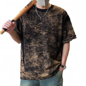 T-<span class=keywords><strong>shirt</strong></span> tendance pour homme, version haute qualité 1:1, tricoté en coton 100% respirant, collection 2026 - Product Image 4