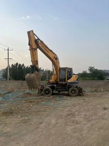 Excavadora Usada en Venta, 21 Toneladas, Excavadora de Ruedas HYUNDAI R210W-9 210W-9 210 210-9 para Construcción, Original de Corea - Product Image 2