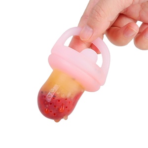 Aricare Baby Food <strong>Dummy</strong> Nibbler Soft Silicone <strong>Fruit</strong> Pacifier Feeder with PP Cover for 0-12 Months - Product Image 1