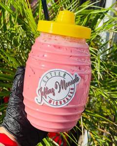 Hot Sale 32oz Customized Logo Vitroleros Mexican Jar Shake Beverage Souvenir Juice Drinkwares with Lids and Straws Mix Colored - Product Image 2