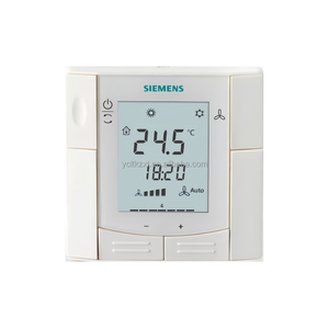 SIEMENS Smart Home Termostato Pantalla LCD <span class=keywords><strong>Control</strong></span> de ventilador de tres velocidades Regulación de temperatura ambiente AC 230V 5-40C Punto de ajuste Nuevo stock - Product Image 5