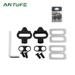 Cleat <b>Pedal</b> Clips <b>Metal</b> Black One Size Blister Pack Cycling Footwear Accessories - Product Image 4