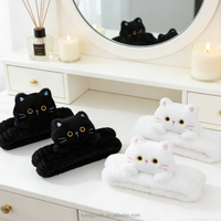 Bandeaux personnalisables LUMI en tissu polaire corail coloré et élégant, écologiques et durables, pour le SPA et le yoga