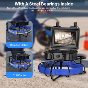 Camera Kiểm Tra Đường Ống IP68 Chống Nước 20M Thiết Kế Hoàn Hảo Chất Lượng Tuyệt Vời Bán Chạy Giá Nhà Máy - Product Image 4