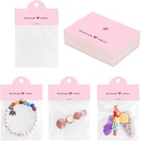 Coffret Cadeau Halloween : Sacs Transparents en Plastique pour Bijoux, Idéal Petites Entreprises, Présentoirs Artisanaux pour Bracelets et Porte-clés