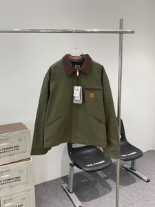 Premium Heavy Duty Canvas Detroit Work <strong>Jacket</strong> - Vintage Contrast <strong>Collar</strong> Coat, Durable &amp; Versatile, Shop Bestseller - Product Image 2