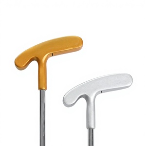 Putter de golf personnalisé en alliage de zinc, tête en forme de U, manche en acier inoxydable, logo <span class=keywords><strong>Cougar</strong></span>, fabriqué en Chine pour hommes et femmes, compétition - Product Image 1