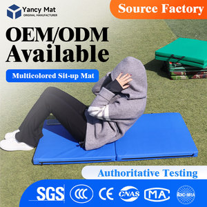 เสื่อฟองน้ำพับได้สำหรับนักเรียน สอบ ยิมนาสติก เด็ก ฝึกเต้นที่บ้าน เสื่อออกกำลังกายแบบพับได้ - Product Image 1