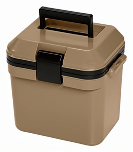 Modern Plastic Outdoor Picnic <b>Camping</b> 4.5L Car Portable Hot and Cold Dual-Use Handheld Shoulder Strap Ice <b>Storage</b> Cooler <b>Box</b> - Product Image 1