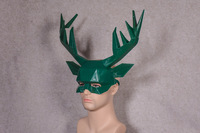Halloween cerf animal masque bois noël masque facial costume fête chapeaux accessoires
