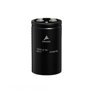Condensateur de montage sur châssis à vis original B43706B6478M600 4700 uF CAP ALUM 4700UF 20% 500V - Product Image 1