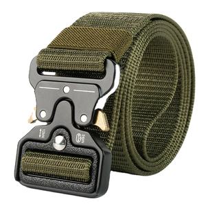Ceinture tactique Chasse Randonnée Combat Sports Ceinture Sangle Boucle en alliage métallique Ceintures de défense - Product Image 1