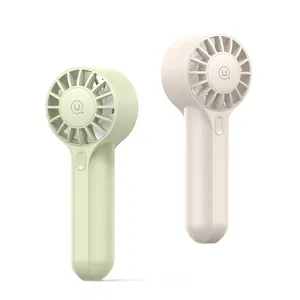 USAMS 2024 New Handheld USB Rechargeable Silent Small Fan Cooling Portable Cooler Fan For Travel Mini Handy Fan