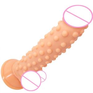 Çin'den süper gerçekçi büyük Dildos yumuşak PVC silikon sıvı silikon seks oyuncakları erkekler ve kadınlar için ucuz - Product Image 6