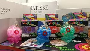 Porte-clés pendentif méduse et poulpe coloré, jouet sensoriel souple pour enfants de 5 à 7 ans, unisexe - Product Image 4