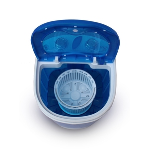 เครื่องซักผ้าขนาดเล็กความจุ3กก. เวลาซัก15นาทีแบบพกพา + Ad_8051หมุนเหวี่ยง - Product Image 3