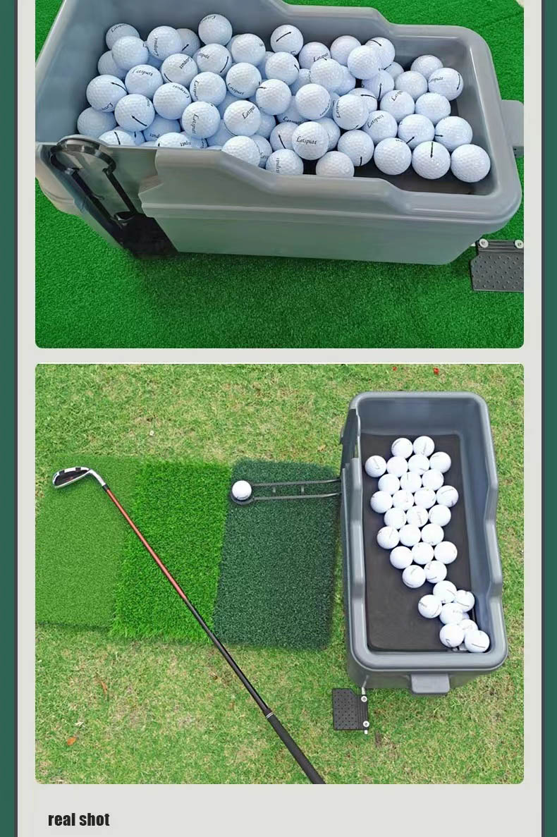 Large Capacity Golf Ball Dispenser - Durable & Efficient