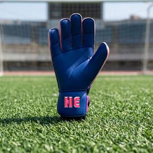 Guantes de Portero de Fútbol Profesionales al por Mayor con Silicona en el Dorso, Nuevos, Hechos a Medida con Látex Alemán de 4mm - Product Image 3