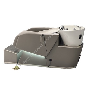 Kisen Prix Réduit Équipement de Spa Capillaire Fauteuil de Massage de Salon Mobilier Coiffure Moderne Lit de Lavage des Cheveux - Product Image 1