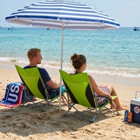 Chaise pliante d'extérieur avec dossier en maille et sac de transport pour la plage, les pique-niques, les événements sportifs, solution de sièges