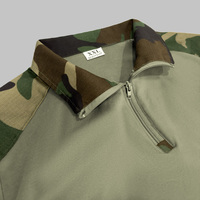 T-shirt de camouflage jungle G3 haute qualité à manches longues, respirant, imperméable et coupe-vent en tissu jersey, uniforme tactique