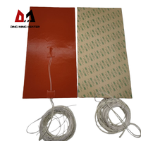 Plaque de pressage à chaud en silicone sur mesure avec des épaisseurs de 0,3 mm, 0,5 mm, 1,6 mm pour machine de marquage à chaud