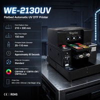 Commercial A4 UV Printer for Phone Case Crystal Label USA Mexico DDP XP600 2 in 1 Flatbed Machine for Small Business