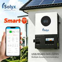 Invertisseur de stockage d'énergie domestique UL1741 12KW à phase divisée, 6 unités en parallèle, 200A, avec circuit de bypass large, pour usage résidentiel et agricole