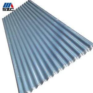 Hot Dip Zinc Construction Material Corrugated Steel Roofing Sheet Metal Coated