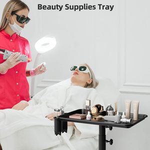 รถเข็นถาดโลหะแทททูแบบถอดออกได้สำหรับสปาทันตกรรมทางการแพทย์ทำจากโลหะมีความจุสูงทำสีผมเฟอร์นิเจอร์ร้านเสริมสวย - Product Image 5