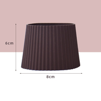 Manchon de tasse en silicone résistant à la chaleur, anti-brûlure, antidérapant, isolant, réutilisable, flexible, accessoire de cuisine pour tasses à café et à thé