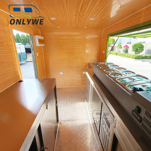 <span class=keywords><strong>Remolques</strong></span> de Comida Móviles Onlywe: Carros de Comida Rápida con Barra de Remolque, Furgonetas Comedoras, <span class=keywords><strong>Remolques</strong></span> de Concesión Totalmente Equipados en Acero Inoxidable - Product Image 6