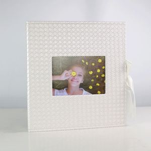 Album Fotografico in Pelle Yicheng da 6 Pollici, Versione Famiglia, Grande Capacità, per Matrimoni, Opzioni Personalizzabili, Rilegatura Perfetta, Bianco/Nero - Product Image 2