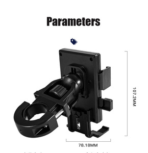 Universal ABS Bike Motorcycles Handlebar Mobile <strong>Phone</strong> <strong>Holder</strong> Stand Bicycle <strong>Phone</strong> Mount for <strong>Motorbike</strong> - Product Image 6