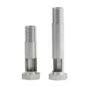 สกรูสแตนเลสแปดทิศทาง M8x20 มม. ชิ้นส่วนความแม่นยำที่ผลิตด้วยเครื่อง CNC สำหรับใช้ในอุตสาหกรรม - Product Image 1
