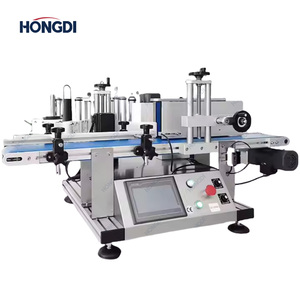 Machine d'étiquetage automatique de bureau compacte et robuste avec PLC et moteur pour bouteilles et canettes rondes - Product Image 6