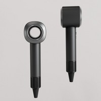NOUVEAU Sèche-cheveux mural ionique haute vitesse personnalisé sans pales 1400W avec moteur BLDC pour usage domestique, souffleur à ions négatifs