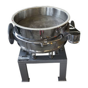 Cribadora Vibratoria de Descarga Directa de Bajo Perfil de 600 mm de Diámetro y 20 Mallas con Doble Motor para Aditivos - Product Image 3