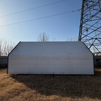 Cabine modulaire en A, kit préfabriqué, exportateur, hôtel, villa, retraite en montagne, vie minimaliste, vacances, mini-maison, certifiée CE, acier
