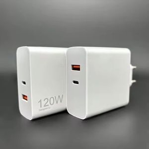 120W 67W Turbo Charger A+C Power Adapter Fast Charging 6A Type C Data Cable Travel Block Set for Xiaomi - Product Image 4