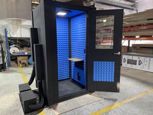 Tragbare Mini-Schallisolationskabine für Heim-DIY-Aufnahmen und Gesang, zum Verkauf - Product Image 2