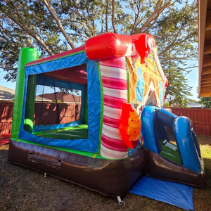 Château gonflable Candyland directement de l'usine, château gonflable à bonbons avec souffleur pour la <span class=keywords><strong>location</strong></span> d'événements de Noël - Product Image 2