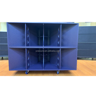 Système de haut-parleurs audio professionnels YS-F218 1600w 18 pouces, caisson de basses passif actif, caisson de basses professionnel de 18 pouces