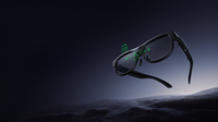 Lunettes de traduction IA pour malentendants : Traduction bilingue en temps réel, lunettes intelligentes avec boîtier de charge, aide auditive