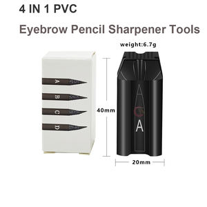 Afilador de lápiz de cejas Microblading, maquillaje permanente, suministros de tatuaje, 4 en 1, sacapuntas de pico de pato, herramientas de lápiz <span class=keywords><strong>1818</strong></span> - Product Image 5