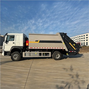 Xe ép rác Howo xuất khẩu 300HP 15CBM, xe ép rác bán - Product Image 3