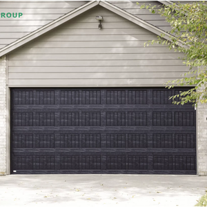 Porte de <span class=keywords><strong>garage</strong></span> résidentielle de 16 pieds, panneau sandwich pour porte de <span class=keywords><strong>garage</strong></span>, portes de <span class=keywords><strong>garage</strong></span> à enroulement - Product Image 1
