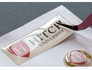 Tùy chỉnh A6 Kích thước 3D Epoxy Sticker tấm in dính phim hoạt hình anime Dome Epoxy 3D dán - Product Image 2